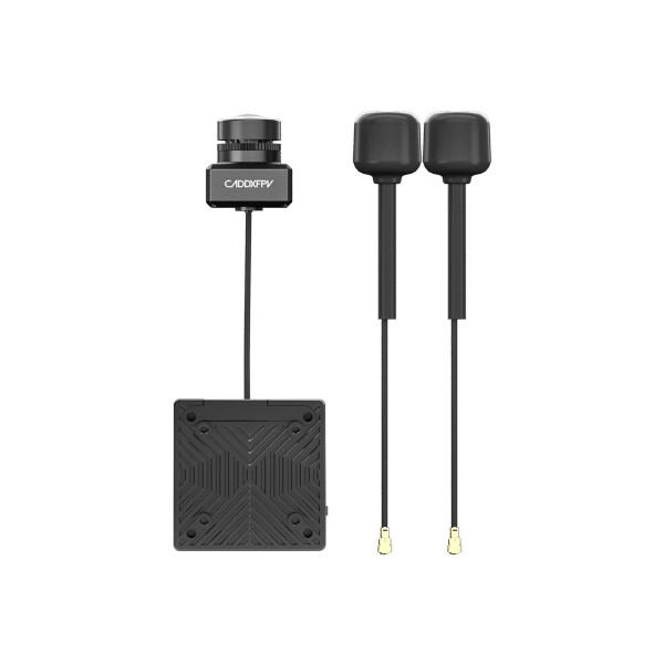 Walksnail HD Pro Kit V2 Dual Antennas Version with Gyroflow+32G Plastic DIY Parts for Drones